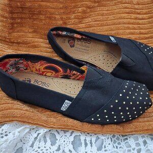 Skechers BOBS diamond Rhinestone Slip-On Shoes 9